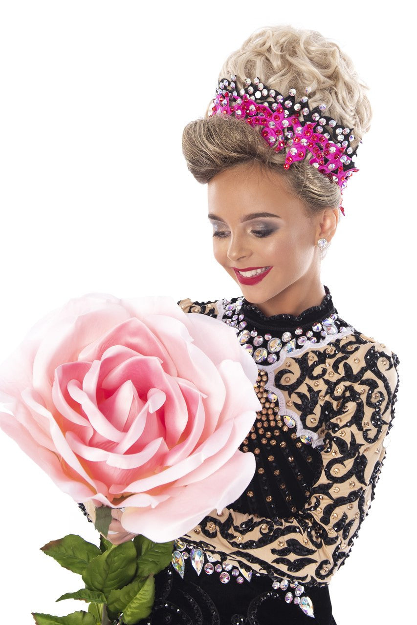 Clodagh Bun Wig (Camelia Rose)