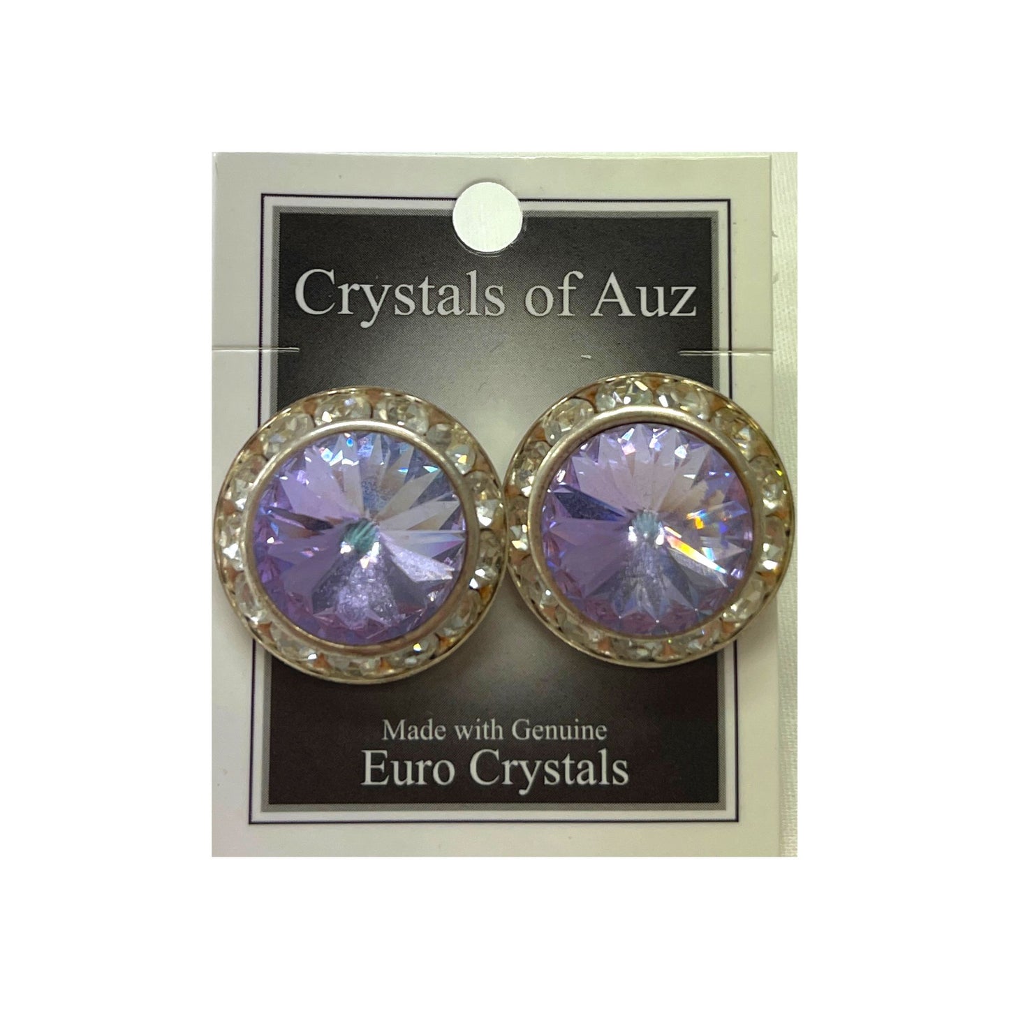 18mm Stud Earring - Crystals of Auz