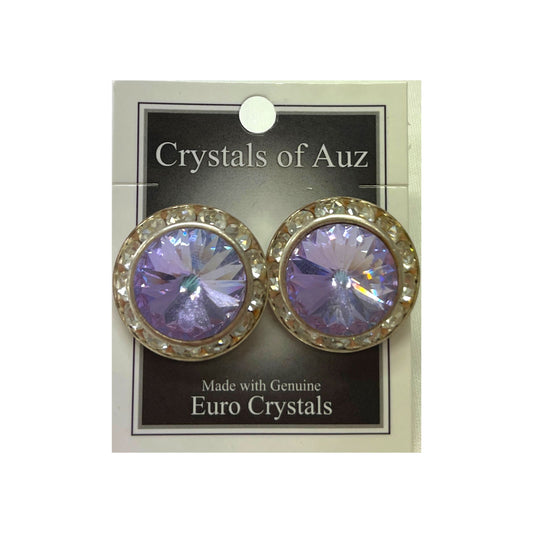 18mm Stud Earring - Crystals of Auz