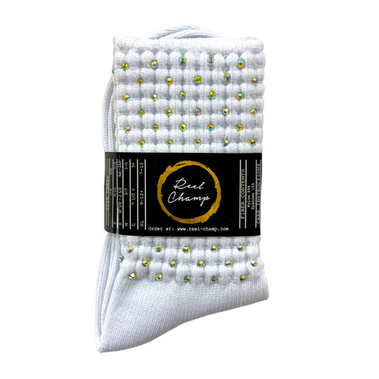 Socks - Reel Champ - Ankle Length Bling