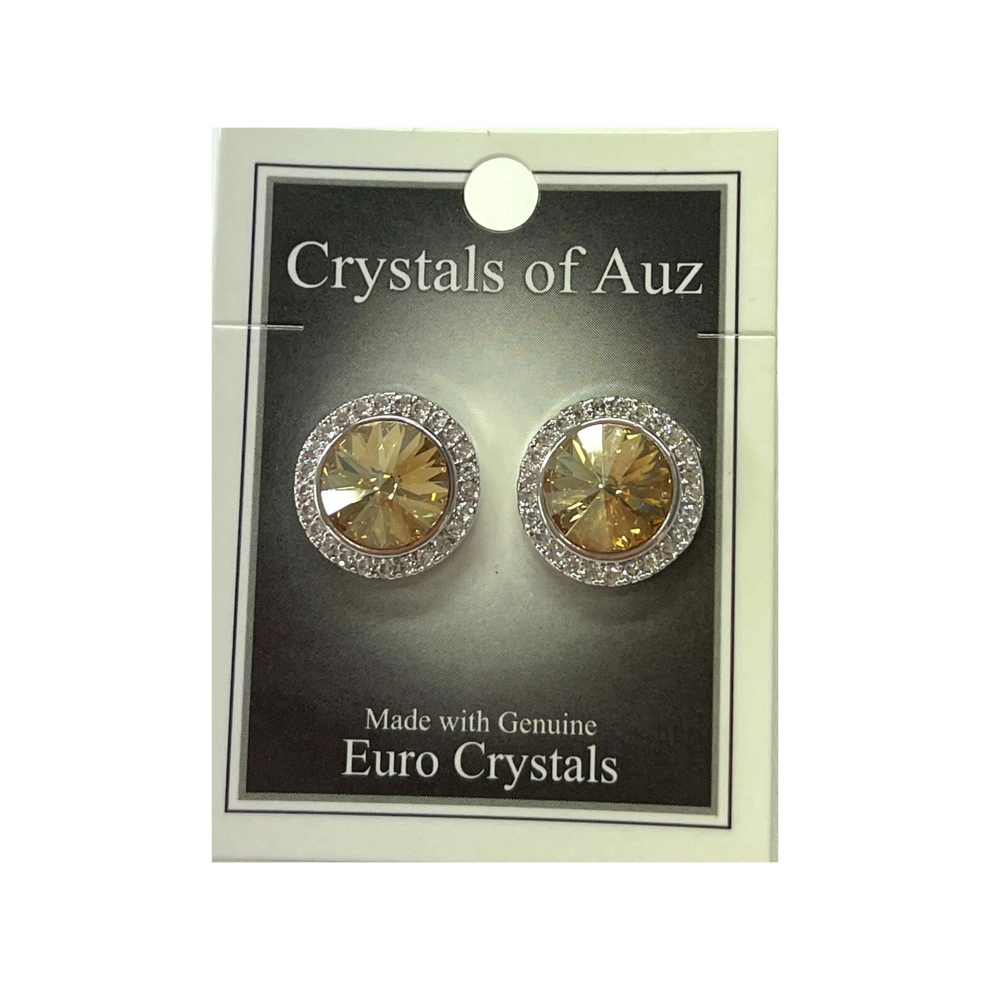13mm Stud Earring - Crystals of Auz