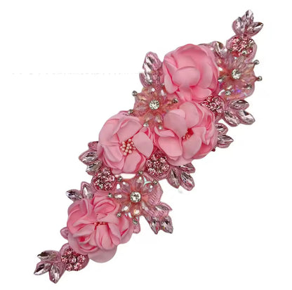 Flower & Crystal Headpiece