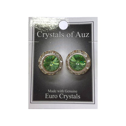 13mm Stud Earring - Crystals of Auz
