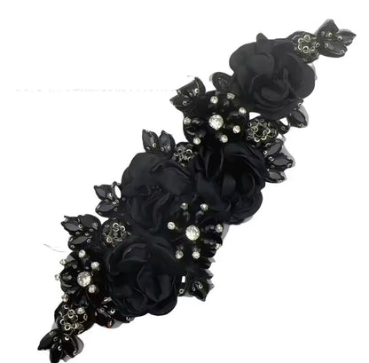 Flower & Crystal Headpiece