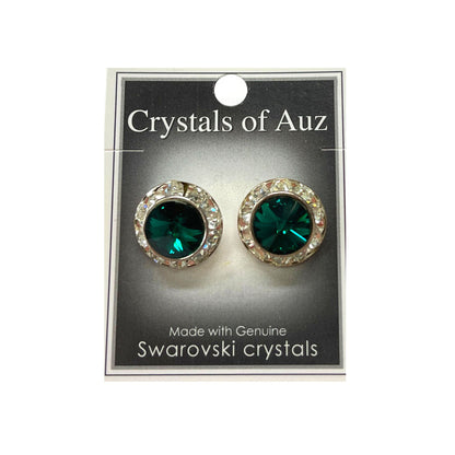 18mm Stud Earring - Crystals of Auz