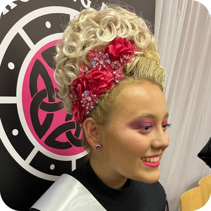 Flower & Crystal Headpiece