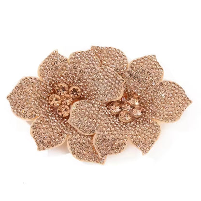 Rhinestone Flower Hair Clip