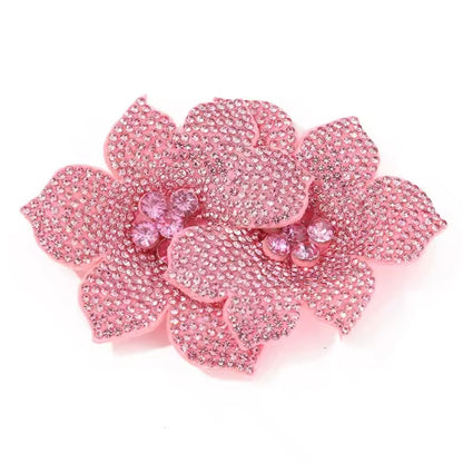 Rhinestone Flower Hair Clip
