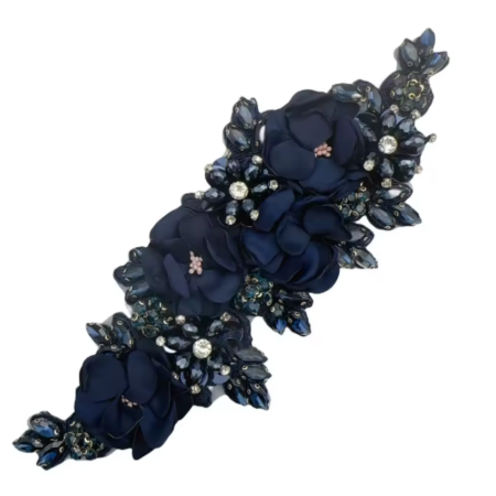 Flower & Crystal Headpiece