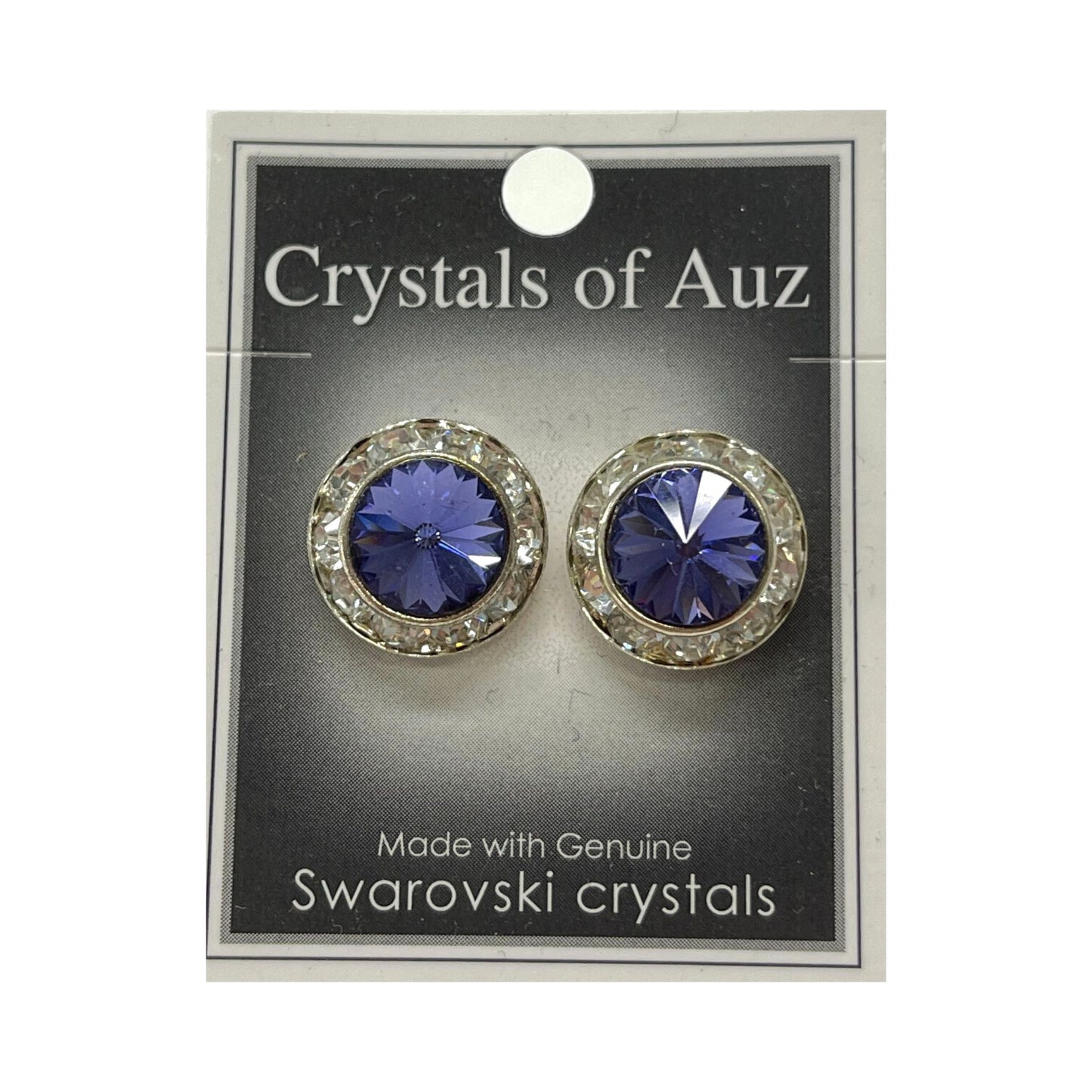 13mm Stud Earring - Crystals of Auz
