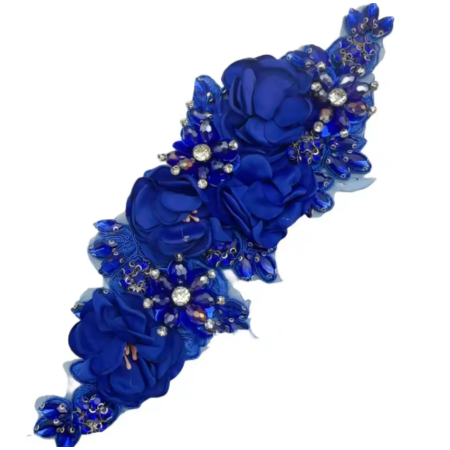 Flower & Crystal Headpiece