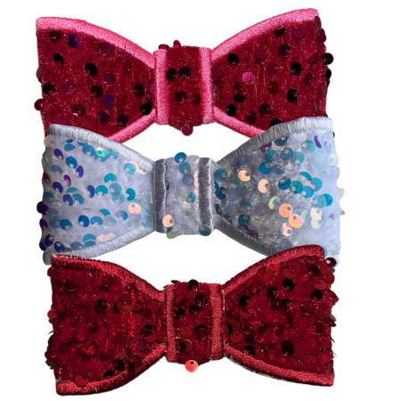 Sequin Single Bow