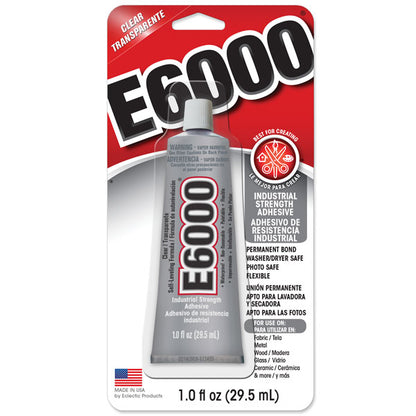 Crystal Glue E6000 Adhesive - 40.2g