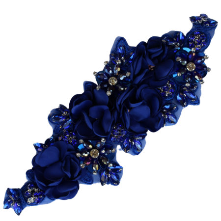 Flower & Crystal Headpiece