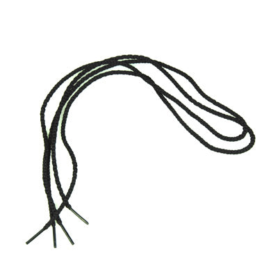 Round Pump Laces - Black