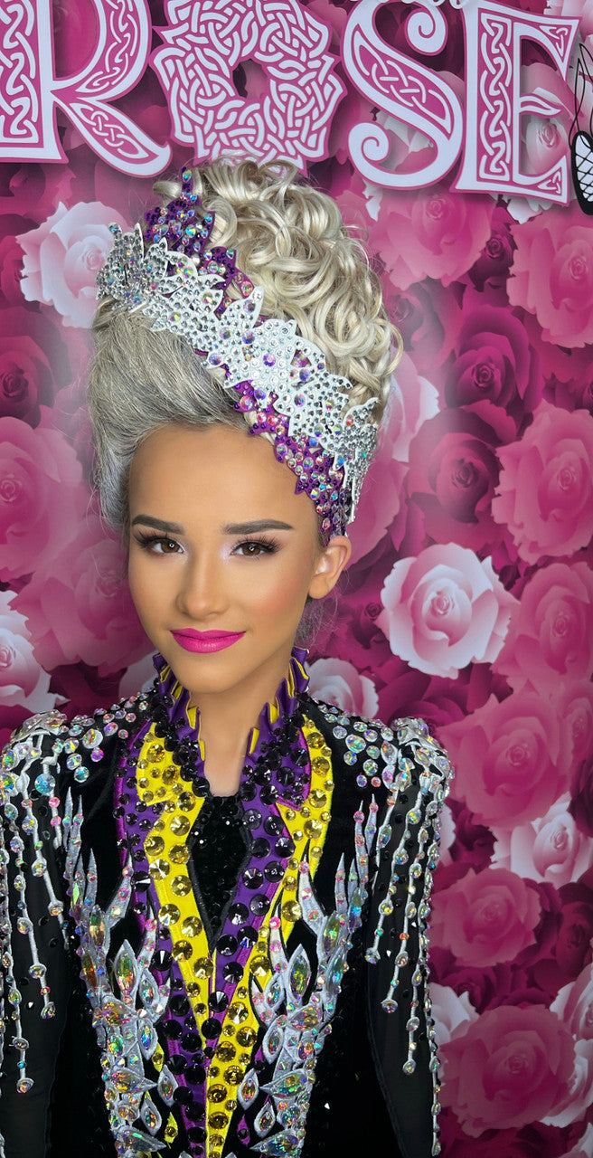 Erin Wrap Around Headpiece - Camelia Rose