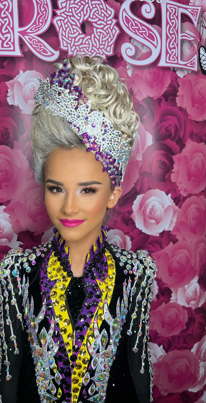 Erin Wrap Around Headpiece - Camelia Rose