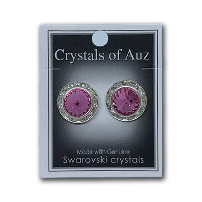 13mm Stud Earring - Crystals of Auz