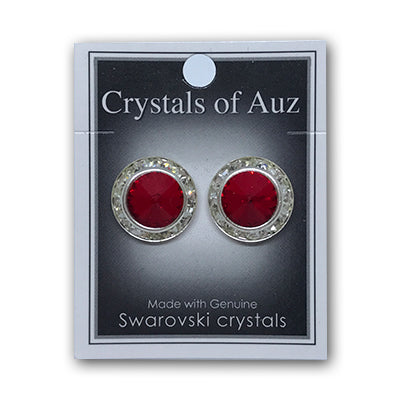 13mm Stud Earring - Crystals of Auz